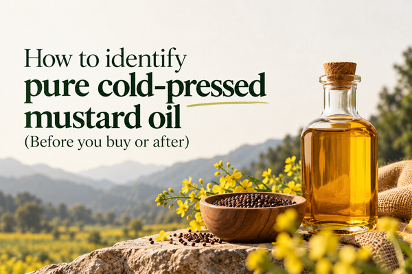 How to Identify Pure Cold-Pressed Mustard Oil (Before You Buy or After)