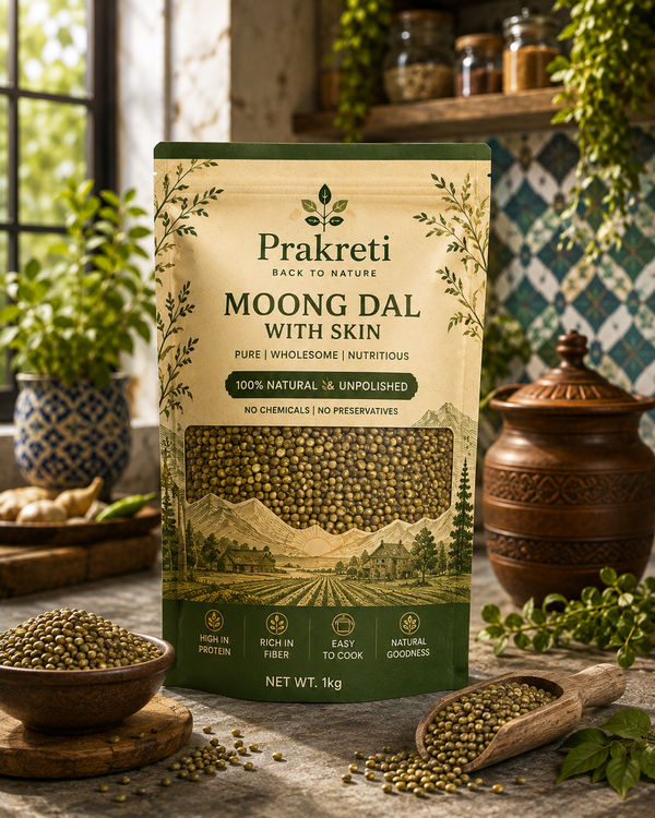 Moong Dal with Skin